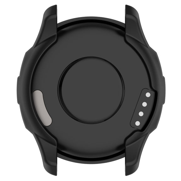 Compatible with Garmin Vivomove Trend Armor Hollow Watch Protective Case(Black)
