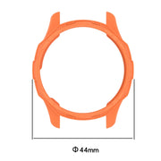 Compatible with Garmin Vivomove Trend Armor Hollow Watch Protective Case(Black)