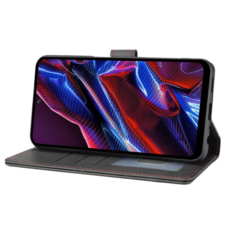 For Xiaomi Poco X5 Classic Wallet Flip Leather Phone Case(Black) - free shipping - PMC TechLife - Order now!