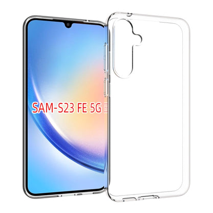 For Samsung Galaxy S23 FE 5G Waterproof Texture TPU Phone Case(Transparent) - free shipping - PMC Jewellery - Order now!