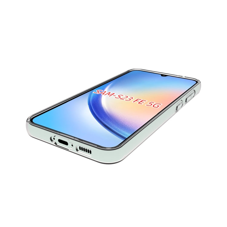For Samsung Galaxy S23 FE 5G Waterproof Texture TPU Phone Case(Transparent) - free shipping - PMC Jewellery - Order now!