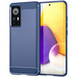 For Xiaomi 12X Brushed Texture Carbon Fiber TPU Phone Case(Blue) - free shipping - PMC TechLife - Order now!