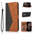 For Nokia 6.2 / 7.2 Dual-color Stitching Leather Phone Case(Black Brown) - free shipping - PMC TechLife - Order now!