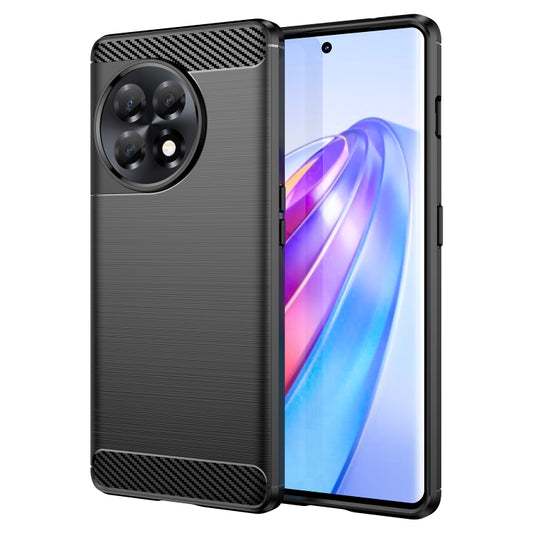 For OnePlus 11R 5G Brushed Texture Carbon Fiber TPU Phone Case(Black) - free shipping - PMC Jewellery - Order now!