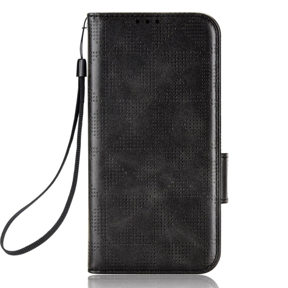 For Asus ROG Phone 3 Strix / 3 ZS661KL Symmetrical Triangle Leather Phone Case(Black)