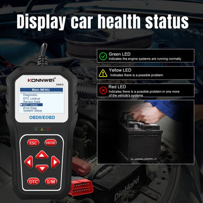 KONNWE KW818 Car OBD2 Bluetooth Fault Detector Diagnostic Tools - free shipping - PMC Jewellery - Order now!