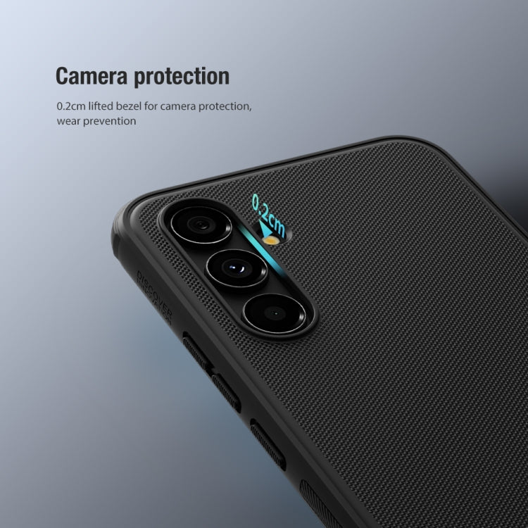 For Samsung Galaxy A54 5G NILLKIN Super Frosted Shield Pro PC + TPU Phone Case(Green) - Galaxy Phone Cases by NILLKIN | Online Shopping South Africa | PMC TechLife | Buy Now Pay Later Mobicred