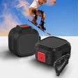 Wireless Earphones Silicone Case with Switch & Carabiner for Samsung Galaxy Buds Live / Buds2 / Buds Pro / Buds2 Pro(Black Red) - Samsung Earphone Case by PMC TechLife | Online Shopping South Africa | PMC TechLife | Buy Now Pay Later Mobicred