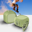 Wireless Earphones Silicone Case with Switch & Carabiner for Samsung Galaxy Buds Live / Buds2 / Buds Pro / Buds2 Pro(Army Green) - Samsung Earphone Case by PMC TechLife | Online Shopping South Africa | PMC TechLife