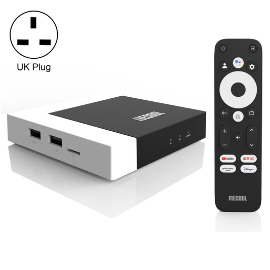 MECOOL KM7 Plus Android 10.0 Smart TV Set Top Box, Amlogic S905Y4 Quad Core, 2GB+16GB, Plug Type:UK Plug - free shipping - PMC Jewellery - Order now!