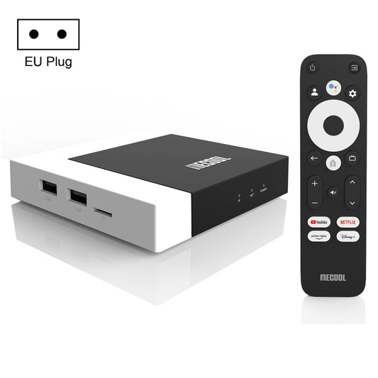 MECOOL KM7 Plus Android 10.0 Smart TV Set Top Box, Amlogic S905Y4 Quad Core, 2GB+16GB, Plug Type:EU Plug - free shipping - PMC Jewellery - Order now!
