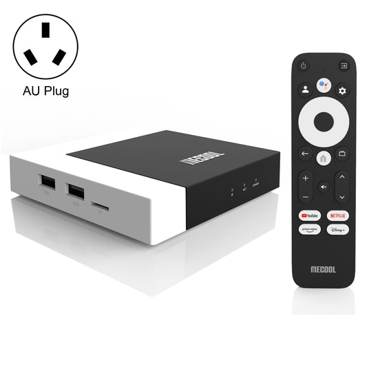 MECOOL KM7 Plus Android 10.0 Smart TV Set Top Box, Amlogic S905Y4 Quad Core, 2GB+16GB, Plug Type:AU Plug - free shipping - PMC Jewellery - Order now!