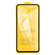 For Samsung Galaxy A54 25pcs 9D Full Glue Full Screen Tempered Glass Film