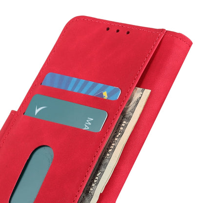For Google Pixel 7a KHAZNEH Retro Texture Flip Leather Phone Case(Red) - free shipping - PMC Jewellery - Order now!