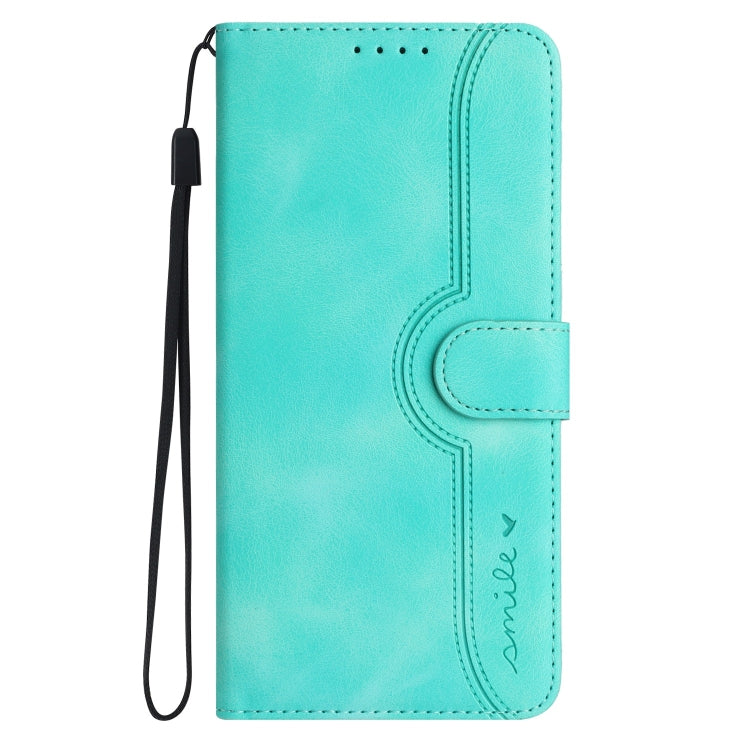 For Xiaomi 13 Heart Pattern Skin Feel Leather Phone Case(Light Blue)