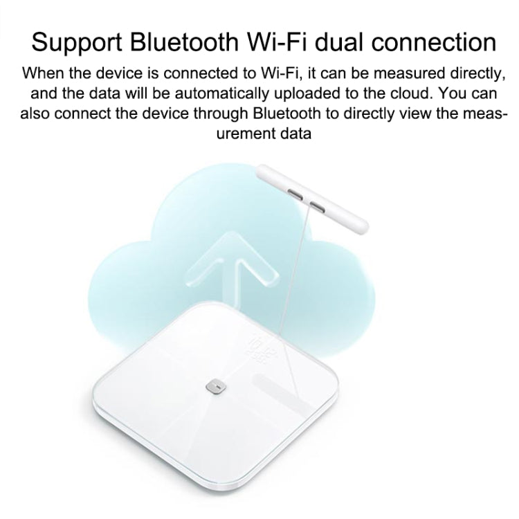Original Xiaomi Eight Electrode Body Fat Scale WiFi Bluetooth APP Support(White) - free shipping - PMC Jewellery - Order now!