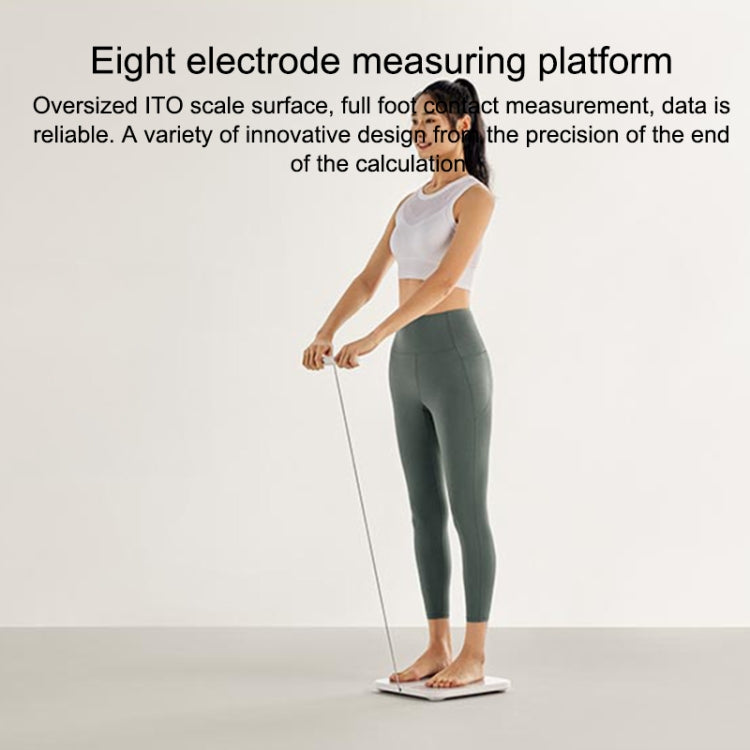 Original Xiaomi Eight Electrode Body Fat Scale WiFi Bluetooth APP Support(White) - free shipping - PMC Jewellery - Order now!