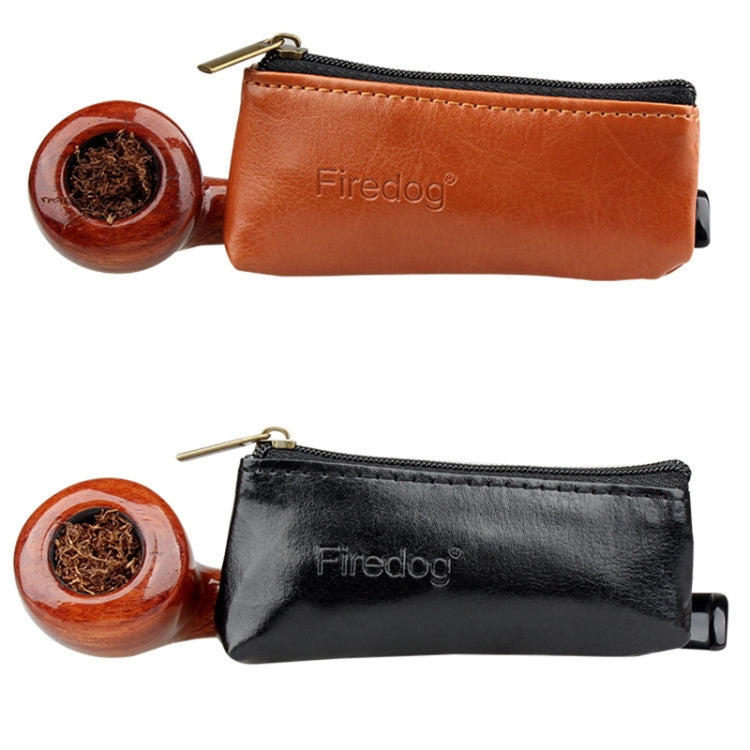 FIREDOG CL-45 Portable Moisture Pipe Tobacco Bag(Black) - Cigarette Box & Ashtrays by FIREDOG | Online Shopping South Africa | PMC TechLife | Buy Now Pay Later Mobicred