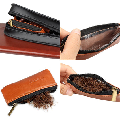 FIREDOG CL-45 Portable Moisture Pipe Tobacco Bag(Black) - Cigarette Box & Ashtrays by FIREDOG | Online Shopping South Africa | PMC Jewellery | Buy Now Pay Later Mobicred