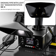 D301 Multifunctional Intelligent Smoking Constant Temperature Soldering Disassembly Rework Station(UK Plug)