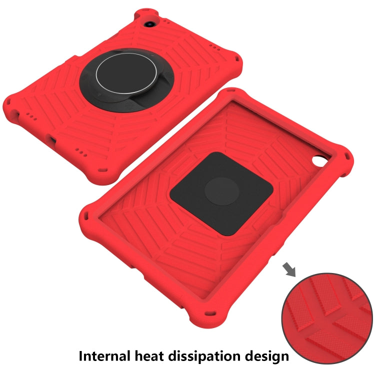 For Lenovo Tab M10 Plus 10.6 3rd Gen 2022 Spider King Silicone Protective Tablet Case(Red) - free shipping - PMC TechLife - Order now!