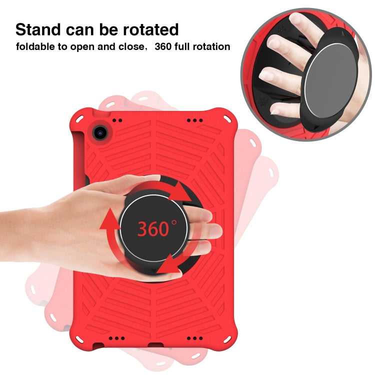 For Lenovo Tab M10 Plus 10.6 3rd Gen 2022 Spider King Silicone Protective Tablet Case(Red) - free shipping - PMC TechLife - Order now!