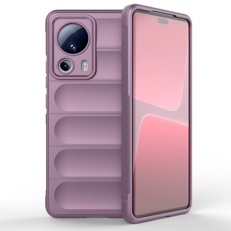 For Xiaomi 13 Lite Magic Shield TPU + Flannel Phone Case(Purple) - free shipping - PMC TechLife - Order now!