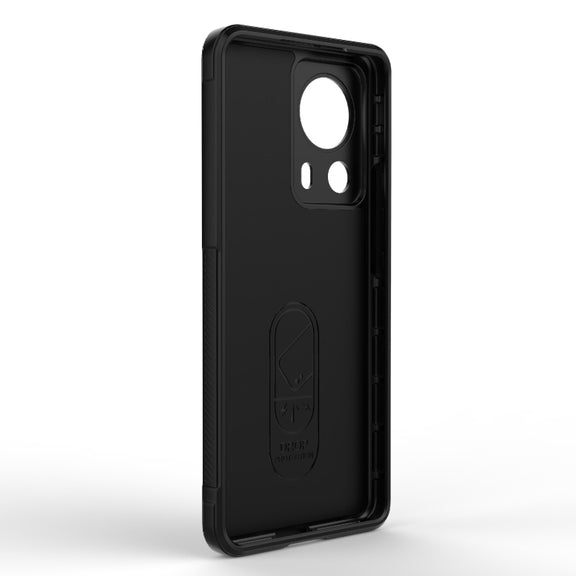 For Xiaomi 13 Lite Magic Shield TPU + Flannel Phone Case(Light Blue)