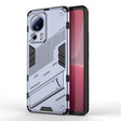 For Xiaomi 13 Lite Punk Armor 2 in 1 PC + TPU Shockproof Phone Case with Holder(Grey) - free shipping - PMC TechLife - Order now!