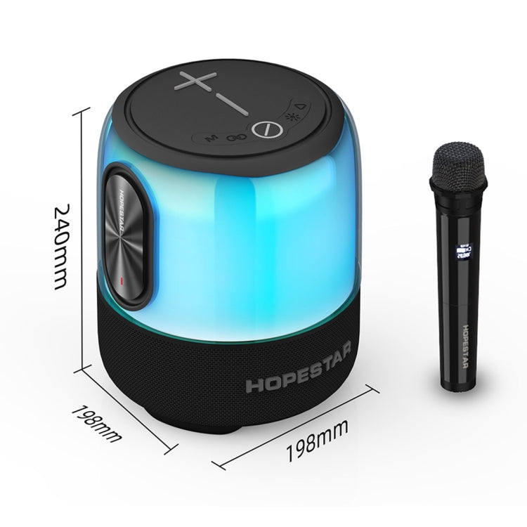 HOPESTAR SC-01 Waterproof LED Light Wireless Bluetooth Speaker(Grey) - free shipping - PMC TechLife - Order now!
