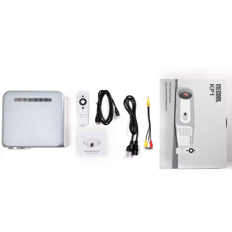 MECOOL KP1 1920x1080P 700ANSI Lumens Portable Mini LCD Smart Projector(US Plug) - Mini Projector by MECOOL | Online Shopping South Africa | PMC TechLife