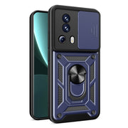 For Xiaomi Civi 2 5G / 13 Lite Sliding Camera Cover Design TPU+PC Phone Case(Blue)