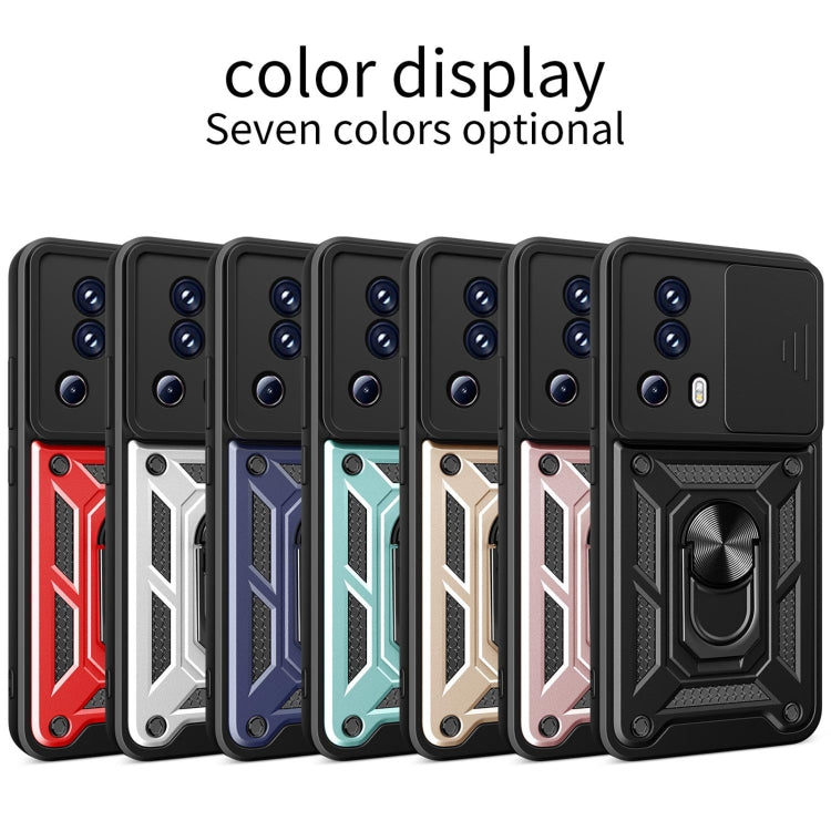 For Xiaomi Civi 2 5G / 13 Lite Sliding Camera Cover Design TPU+PC Phone Case(Black) - free shipping - PMC TechLife - Order now!