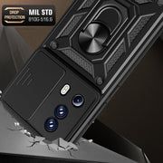 For Xiaomi Civi 2 5G / 13 Lite Sliding Camera Cover Design TPU+PC Phone Case(Blue)