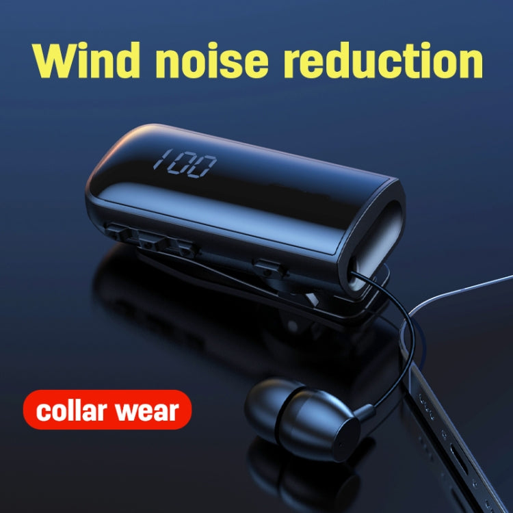 Fineblue F901 Waterproof Lavalier Earphone for Driving and Riding(Black) - Bluetooth Earphone by Fineblue | Online Shopping South Africa | PMC Jewellery | Buy Now Pay Later Mobicred