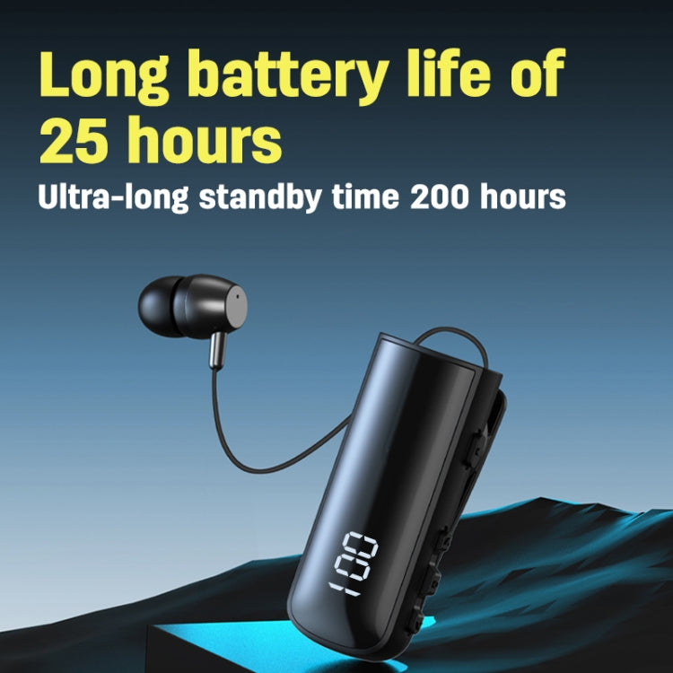 Fineblue F901 Waterproof Lavalier Earphone for Driving and Riding(Black) - Bluetooth Earphone by Fineblue | Online Shopping South Africa | PMC Jewellery | Buy Now Pay Later Mobicred