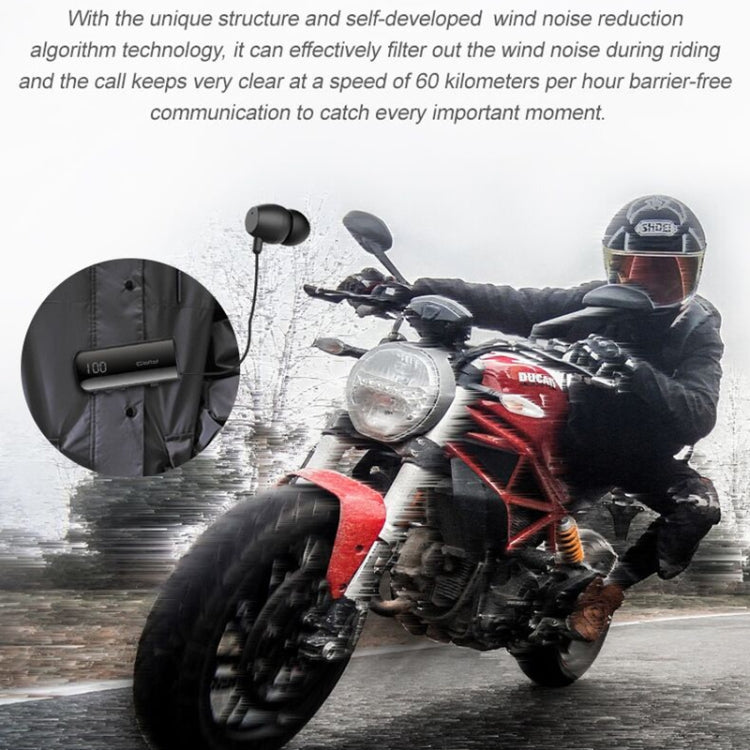Fineblue F901 Waterproof Lavalier Earphone for Driving and Riding(Black) - Bluetooth Earphone by Fineblue | Online Shopping South Africa | PMC Jewellery | Buy Now Pay Later Mobicred