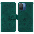 For Xiaomi Redmi 12C / 11A Butterfly Rose Embossed Leather Phone Case(Green) - free shipping - PMC TechLife - Order now!