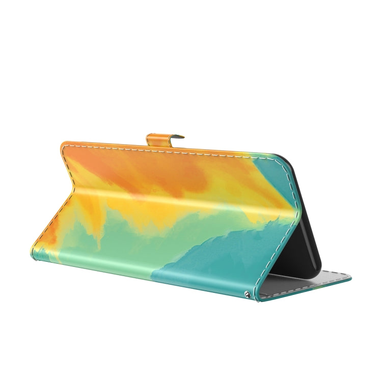 For Xiaomi Redmi 12C / 11A Watercolor Pattern Flip Leather Phone Case(Autumn Leaf) - free shipping - PMC TechLife - Order now!