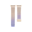Milan Fold Buckle Metal Watch Band For Apple Watch Ultra 49mm / Series 8&7 45mm / SE 2&6&SE&5&4 44mm / 3&2&1 42mm (Light Purple) - Watch Bands by PMC TechLife | Online Shopping South Africa | PMC TechLife