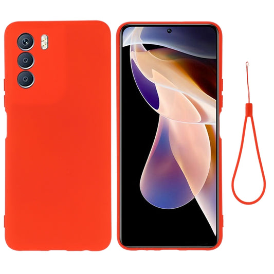 For Infinix Zero 5G 2023 Pure Color Liquid Silicone Shockproof Phone Case(Red) - free shipping - PMC Jewellery - Order now!