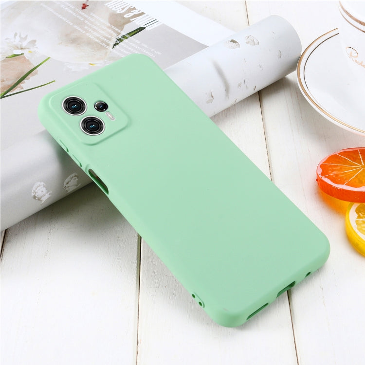 For Motorola Moto G13 / G23 Pure Color Liquid Silicone Shockproof Phone Case(Green) - free shipping - PMC TechLife - Order now!