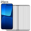 For Xiaomi 13 Ultra 25pcs Edge Glue 9H HD 3D Curved Edge Tempered Glass Film(Black) - 13 Ultra Tempered Glass by PMC TechLife | Online Shopping South Africa | PMC TechLife