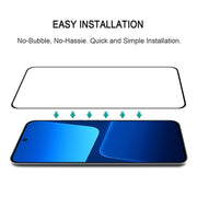 For Xiaomi 13 Ultra 25pcs Edge Glue 9H HD 3D Curved Edge Tempered Glass Film(Black)