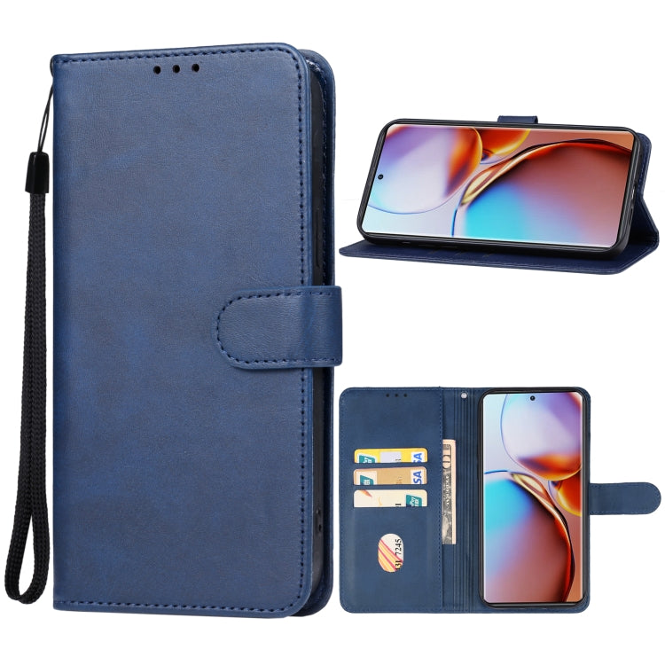 For Motorola Edge 40 Leather Phone Case(Blue) - free shipping - PMC TechLife - Order now!