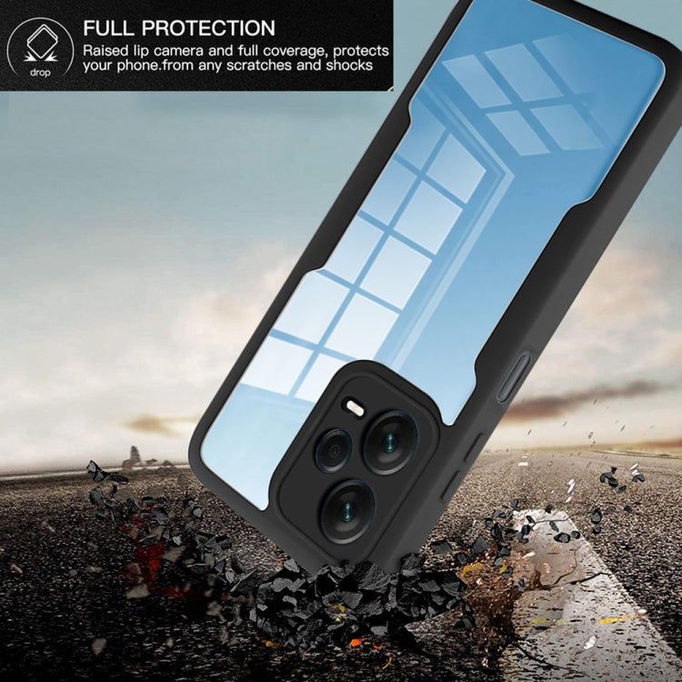 For Xiaomi Redmi Note 12 Pro 5G / Poco X5 Pro Acrylic + TPU 360 Degrees Full Coverage Phone Case(Black)