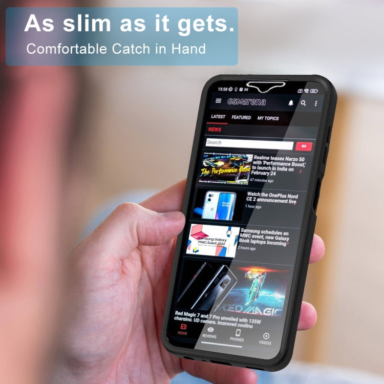 For Xiaomi Redmi Note 12 Pro 5G / Poco X5 Pro Acrylic + TPU 360 Degrees Full Coverage Phone Case(Blue) - free shipping - PMC TechLife - Order now!