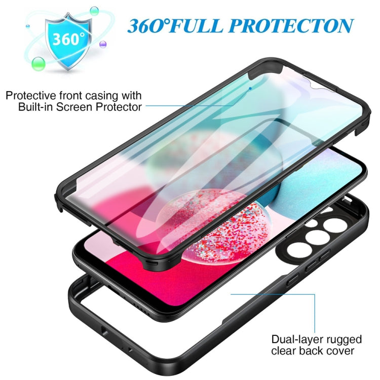 For Samsung Galaxy A34 5G Acrylic + TPU 360 Degrees Full Coverage Phone Case(Green) - free shipping - PMC Jewellery - Order now!