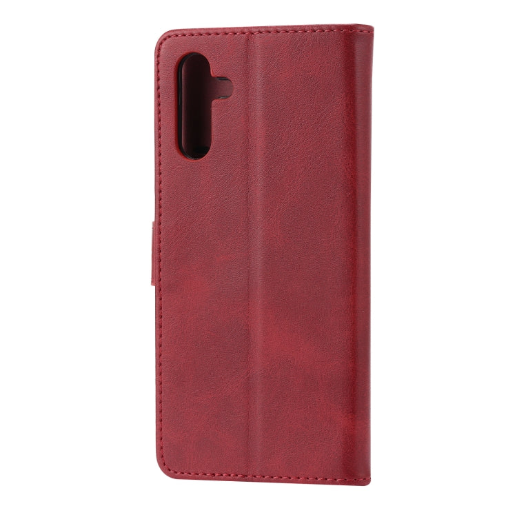 For Samsung Galaxy A34 5G Embossed Happy Cat Pattern Flip Leather Phone Case(Red) - free shipping - PMC TechLife - Order now!
