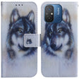 For Xiaomi Redmi 12C / 11A Coloured Drawing Flip Leather Phone Case(White Wolf) - free shipping - PMC TechLife - Order now!